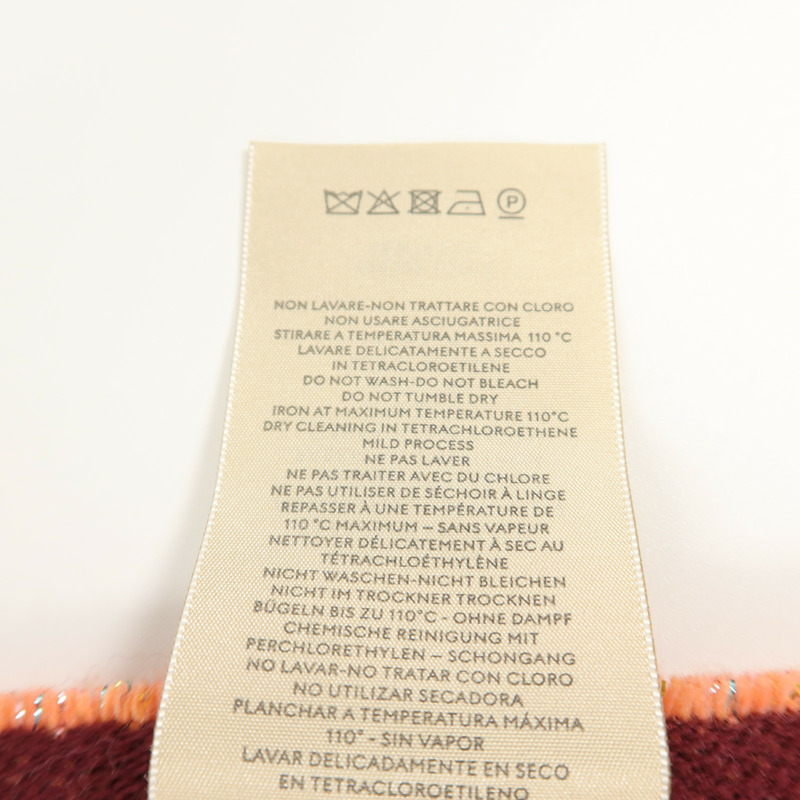 GUCCI 羊毛/金属化繊維Scarf頸巾-7