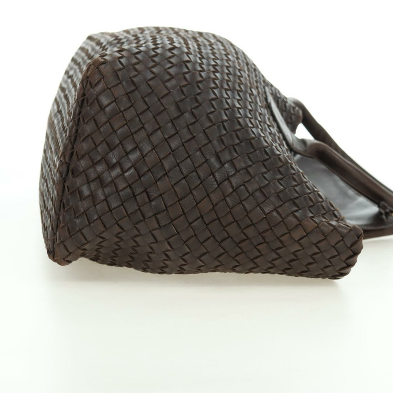 【日本直送】BOTTEGA VENETA INTRECCIATO Cabas 中型手袋皮革棕色 115664 正品 am11571V-3