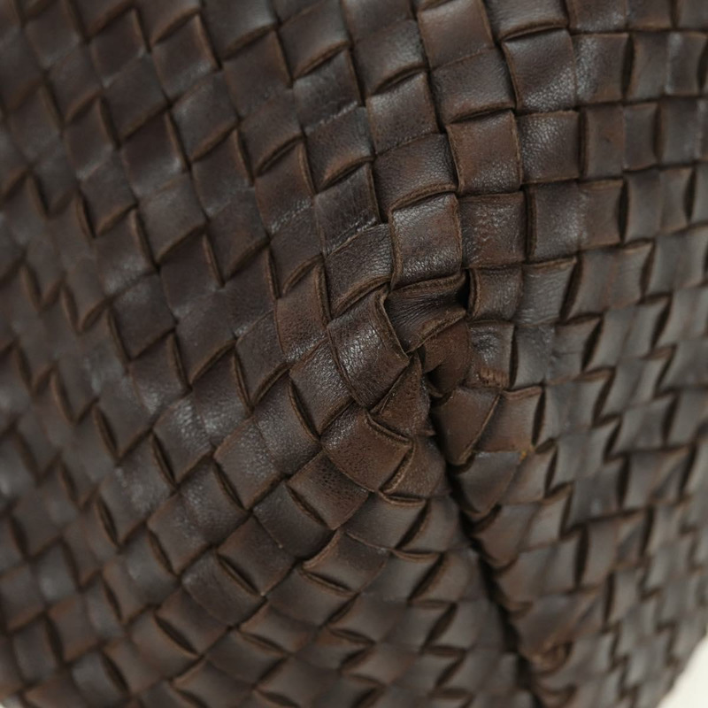 【日本直送】BOTTEGA VENETA INTRECCIATO Cabas 中型手袋皮革棕色 115664 正品 am11571V-9