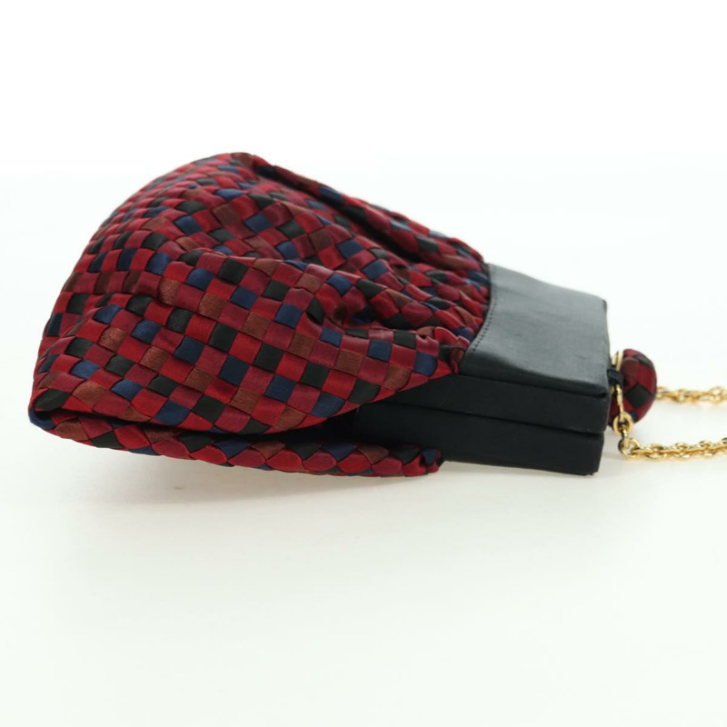 【日本直送】BOTTEGA VENETA INTRECCIATO 鏈條單肩包尼龍多色金色正品 mr2466V-3