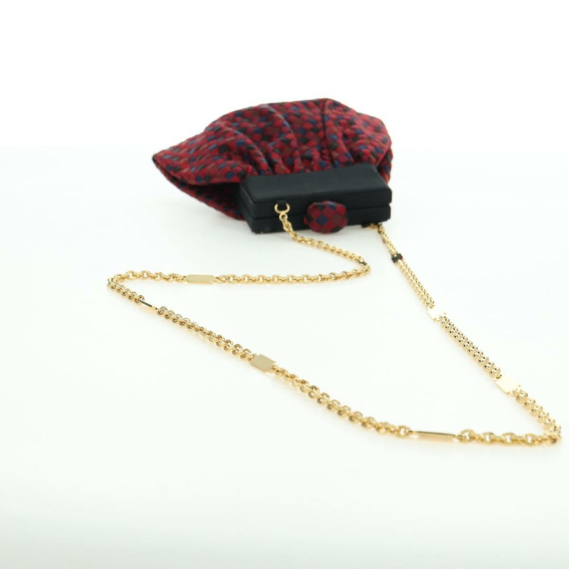 【日本直送】BOTTEGA VENETA INTRECCIATO 鏈條單肩包尼龍多色金色正品 mr2466V-6