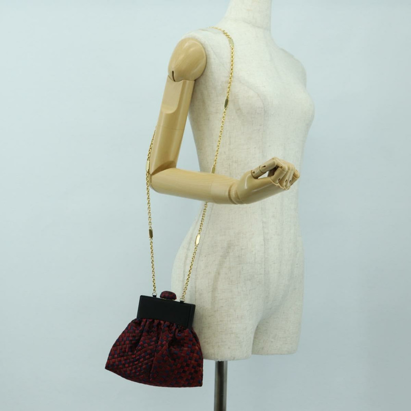【日本直送】BOTTEGA VENETA INTRECCIATO 鏈條單肩包尼龍多色金色正品 mr2466V-25