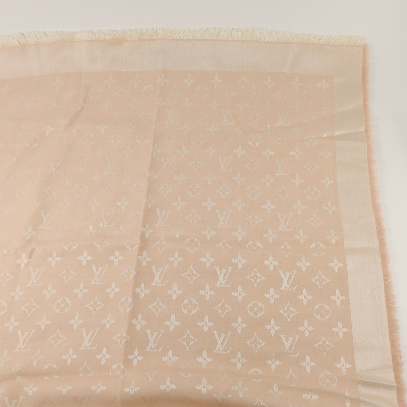 LOUIS VUITTON 絲質/羊毛Scarf絲巾-4