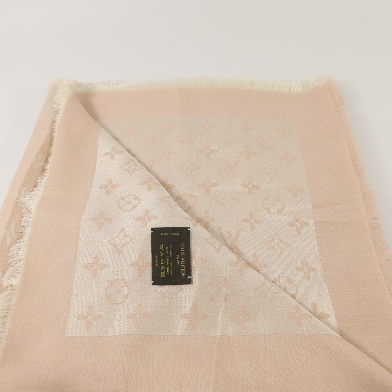 LOUIS VUITTON 絲質/羊毛Scarf絲巾-7