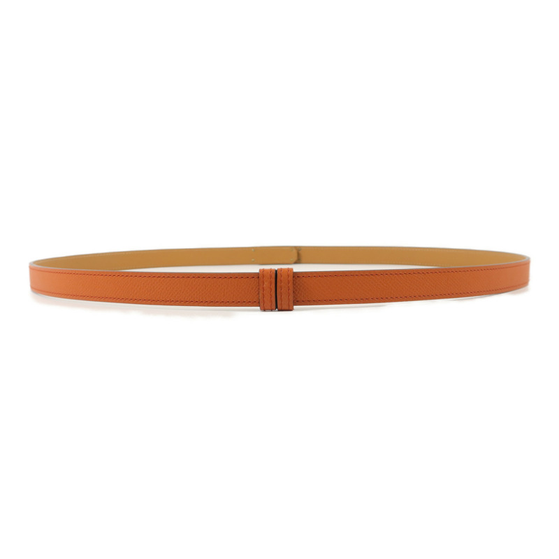 HERMES Epsom皮革Kelly 18 Belt皮帶Terre Battue-1
