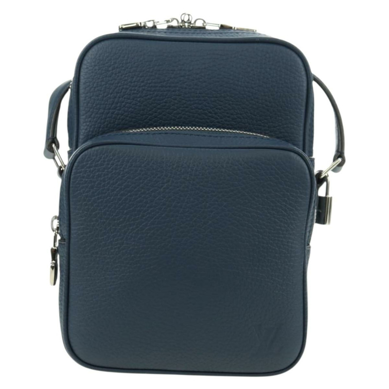 【日本直送】路易威登 Amazon 單肩包 Taurillon 皮革 海軍藍 M54302 LV 正品 179307SV-12