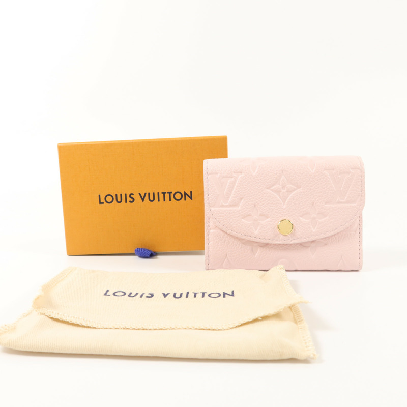 LOUIS VUITTON Monogram Empreinte Rosalie卡片套-7