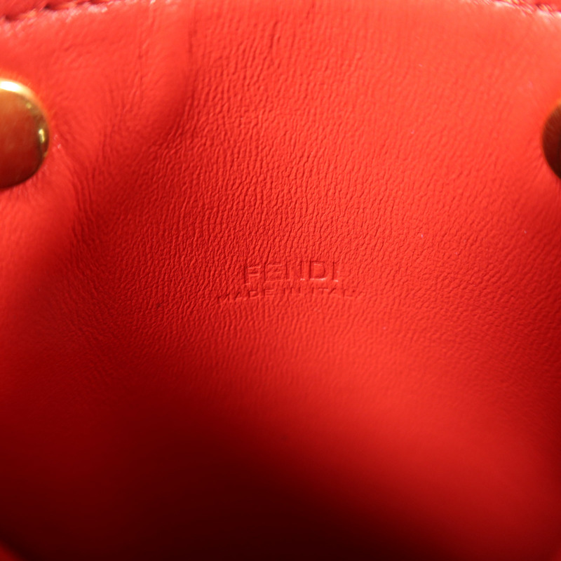 FENDI 牛皮皮革Peekaboo Phone Pouch電話肩背袋-6