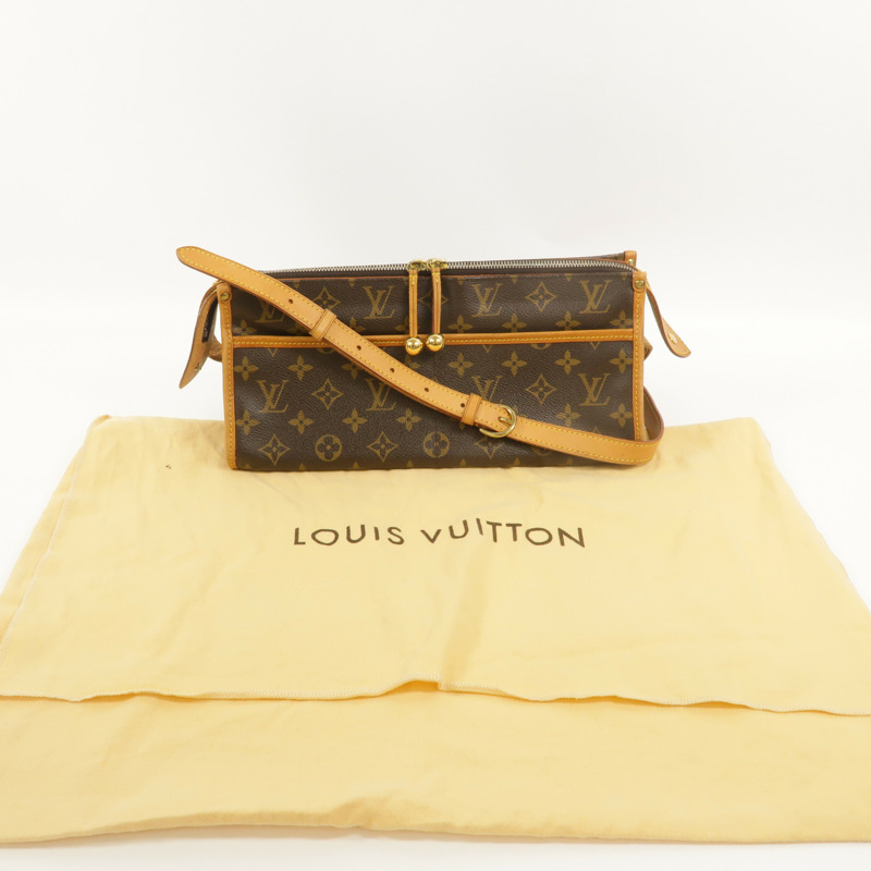 LOUIS VUITTON Monogram Popincourt Long肩背袋-8