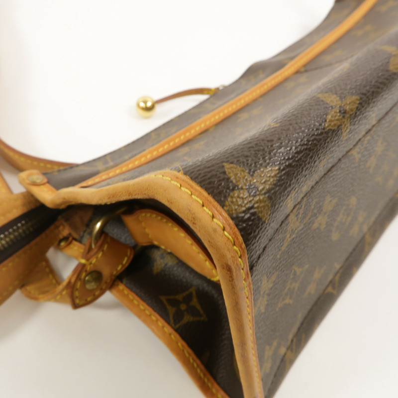LOUIS VUITTON Monogram Popincourt Long肩背袋-10