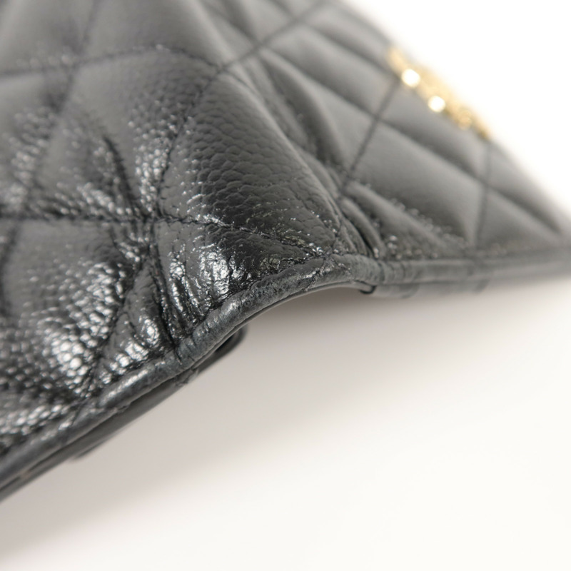 CHANEL 牛皮皮革Bifold Wallet錢包-14