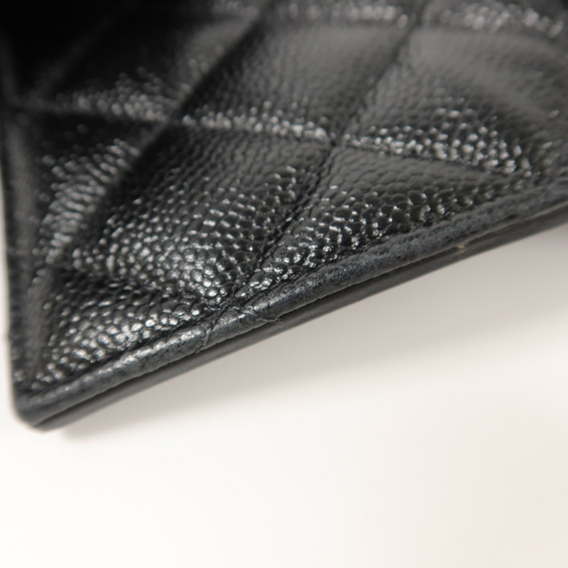 CHANEL 牛皮皮革Bifold Wallet錢包-15