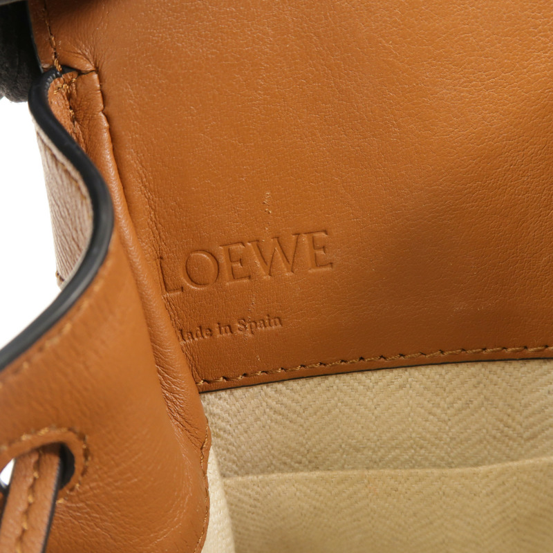 LOEWE 牛皮皮革Hammock Mini手挽肩背兩用袋-5