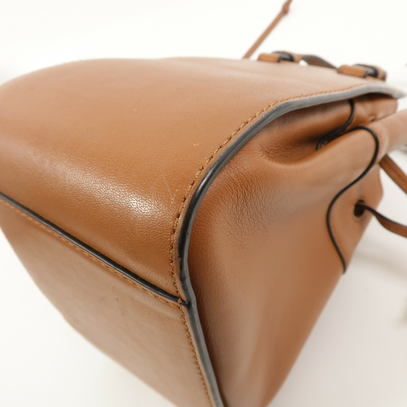 LOEWE 牛皮皮革Hammock Mini手挽肩背兩用袋-11