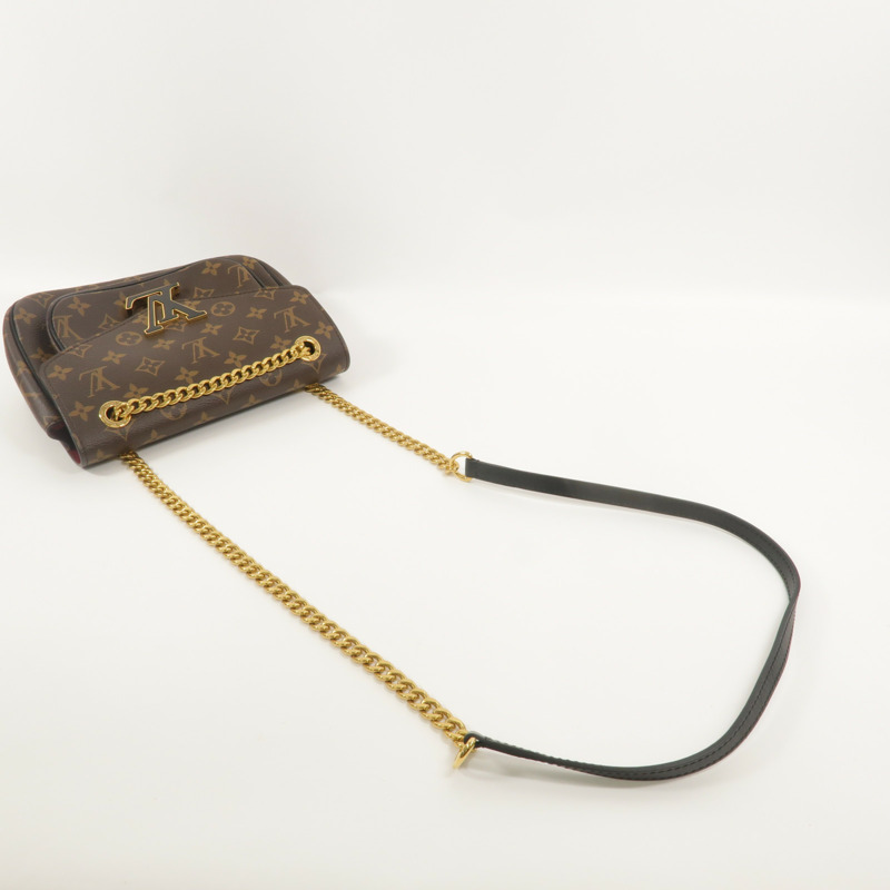 LOUIS VUITTON Monogram Passy鏈帶肩背袋-6