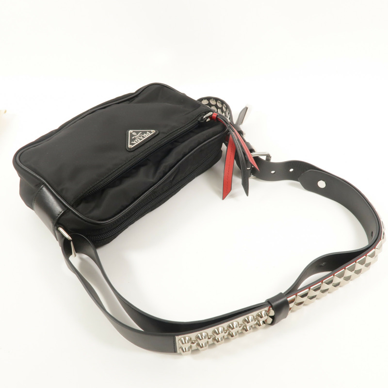 PRADA 尼龍New Vela Shoulder Bag肩背袋-7