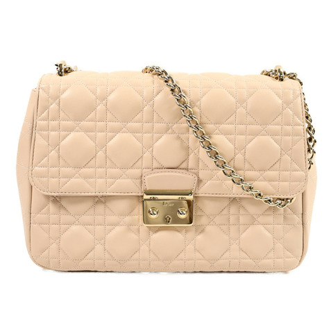 Dior 羊皮皮革Miss Dior Medium Flap Bag鏈帶肩背袋