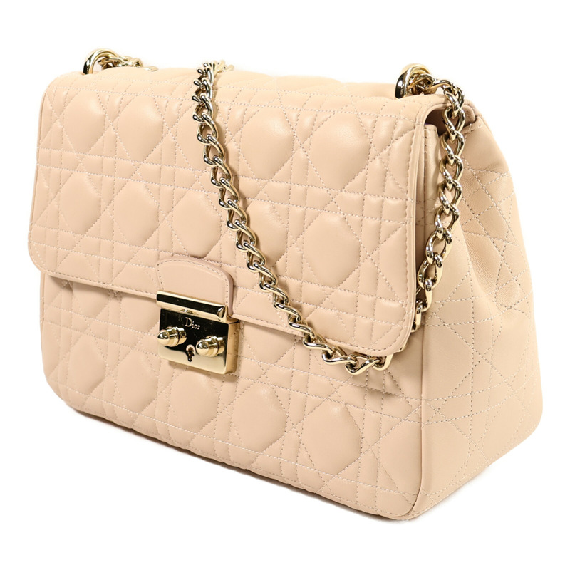 Dior 羊皮皮革Miss Dior Medium Flap Bag鏈帶肩背袋-1