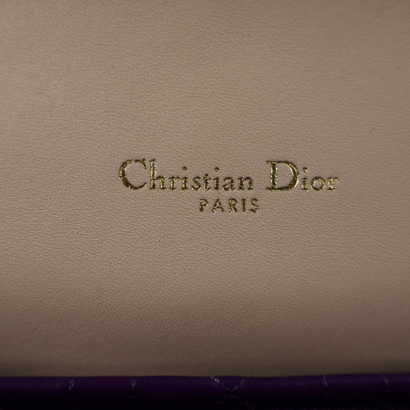 Dior 羊皮皮革Miss Dior Medium Flap Bag鏈帶肩背袋-5