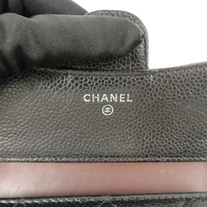 CHANEL 牛皮皮革Classic Small Flap Wallet錢包-6