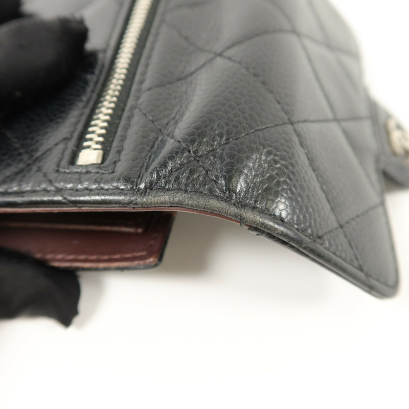 CHANEL 牛皮皮革Classic Small Flap Wallet錢包-15