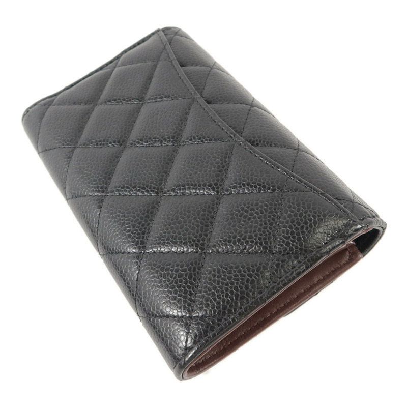 CHANEL 牛皮皮革Classic Medium Flap Wallet錢包-3