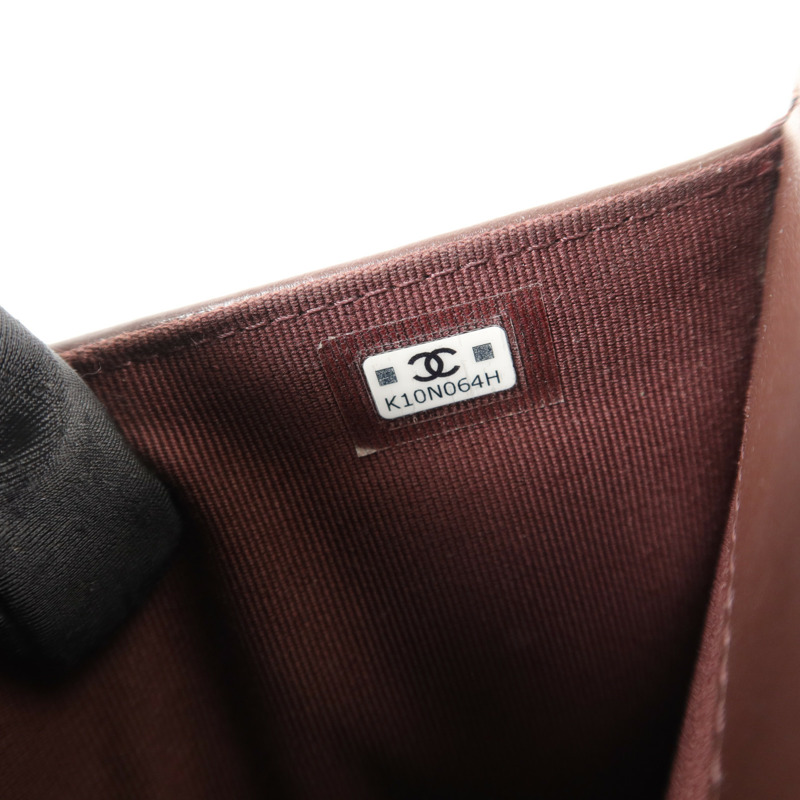 CHANEL 牛皮皮革Classic Medium Flap Wallet錢包-9