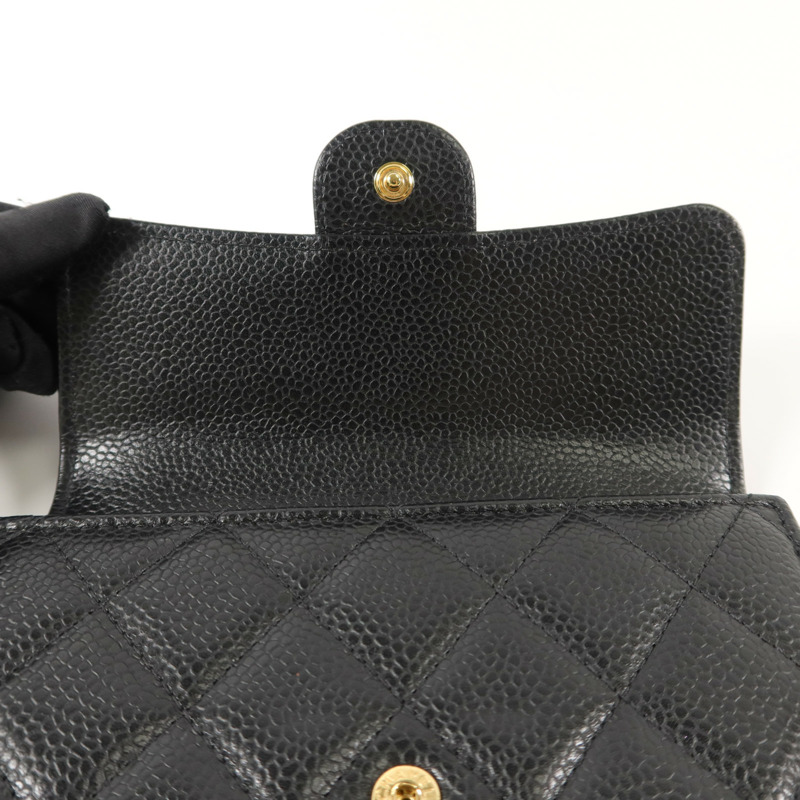 CHANEL 牛皮皮革Classic Medium Flap Wallet錢包-13