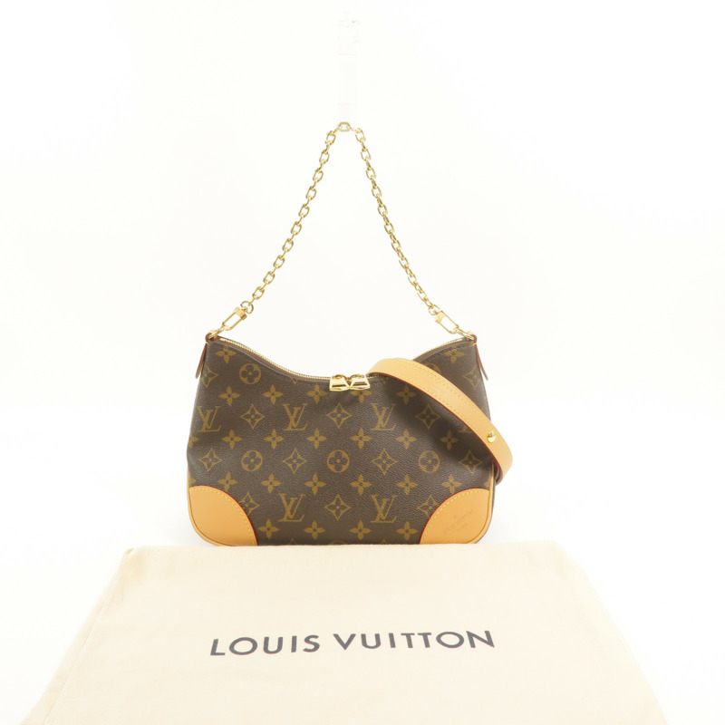 LOUIS VUITTON Monogram Boulogne PM手挽肩背兩用袋-8