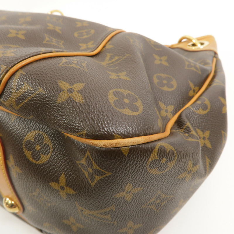 LOUIS VUITTON Monogram Galliera GM肩背袋-10