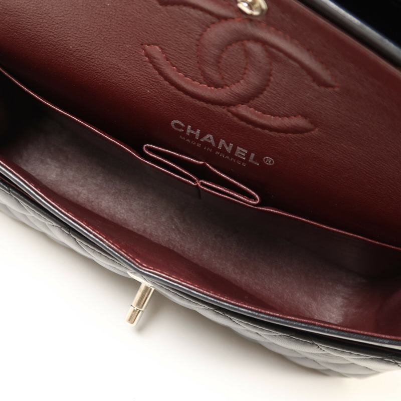 CHANEL 羊皮皮革Classic 23鏈帶肩背袋-4