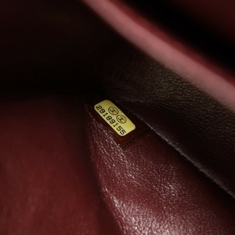 CHANEL 羊皮皮革Classic 23鏈帶肩背袋-6