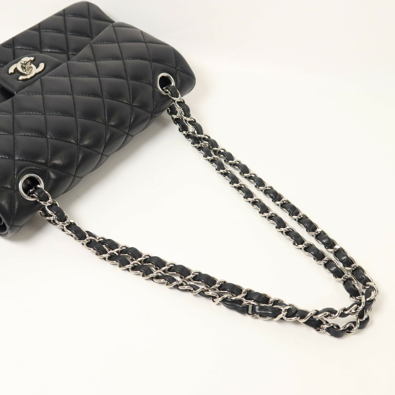 CHANEL 羊皮皮革Classic 23鏈帶肩背袋-7