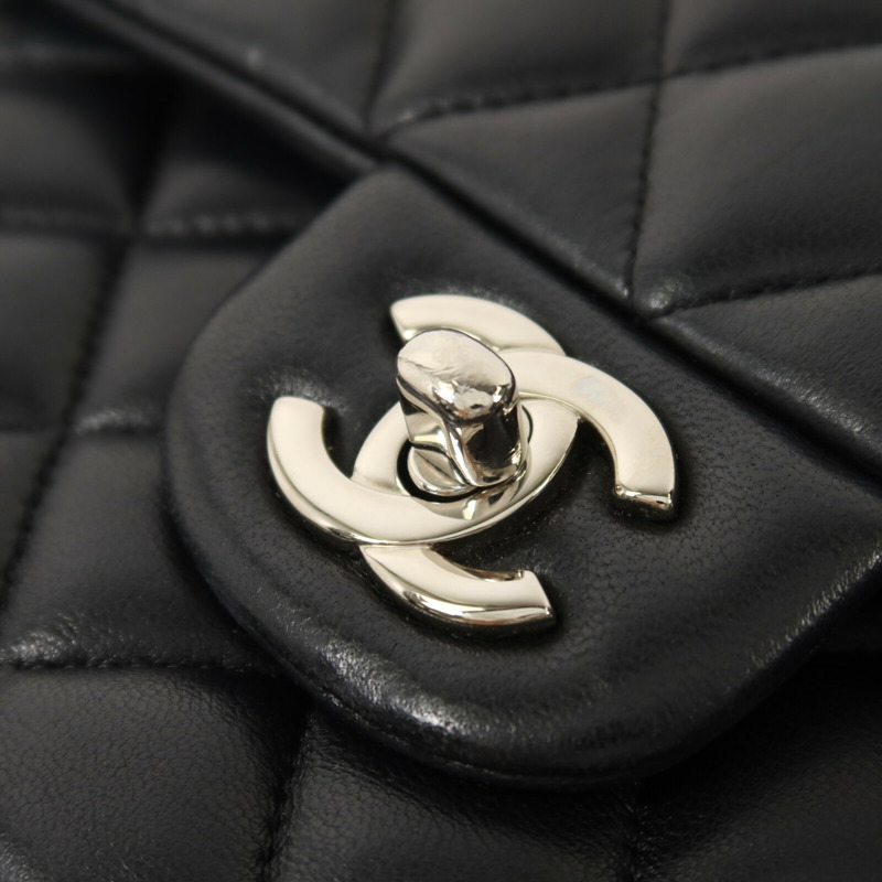 CHANEL 羊皮皮革Classic 23鏈帶肩背袋-10