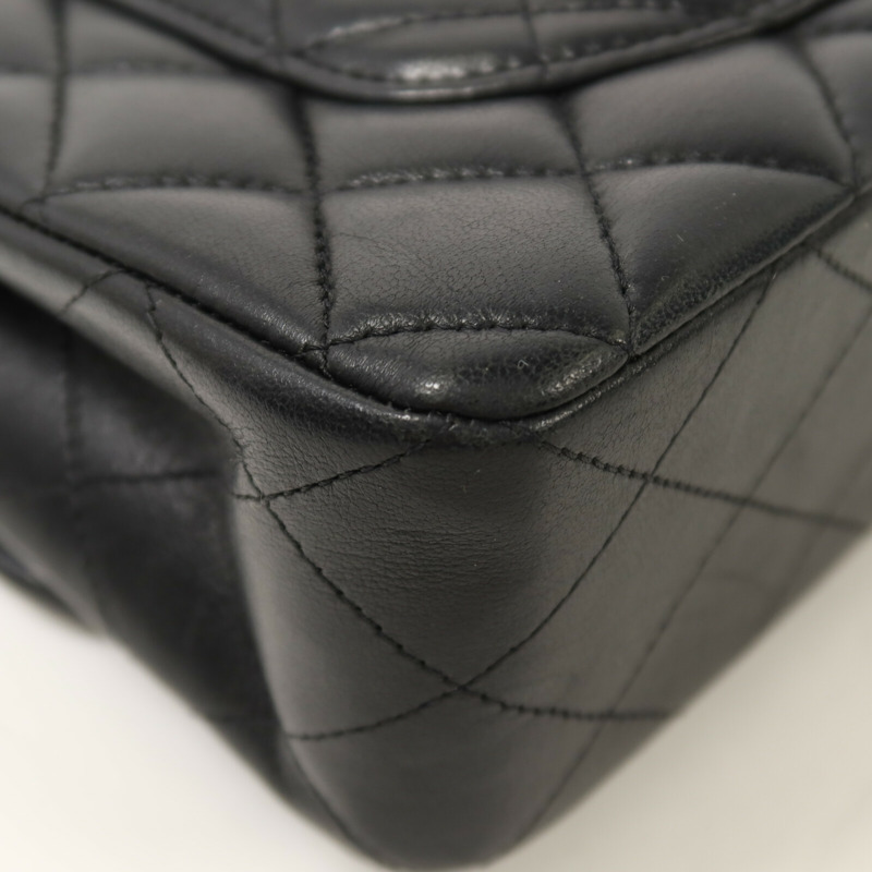 CHANEL 羊皮皮革Classic 23鏈帶肩背袋-13