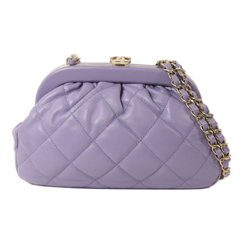 CHANEL 羊皮皮革Chain Shoulder鏈帶肩背袋
