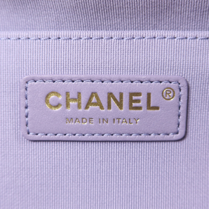 CHANEL 羊皮皮革Chain Shoulder鏈帶肩背袋-5