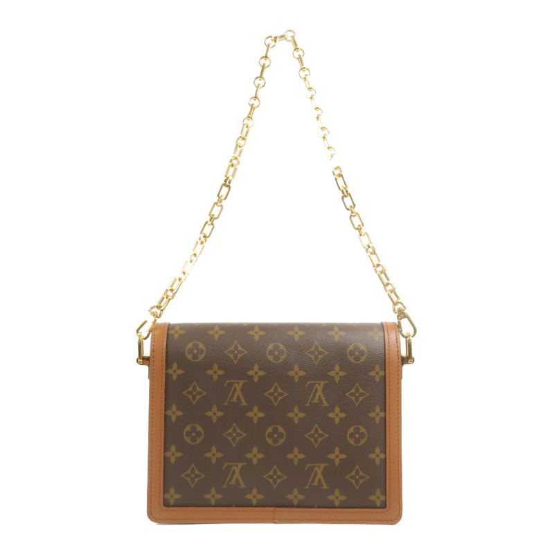 LOUIS VUITTON Monogram/Monogram Reverse Dauphine MM手挽肩背兩用袋-1