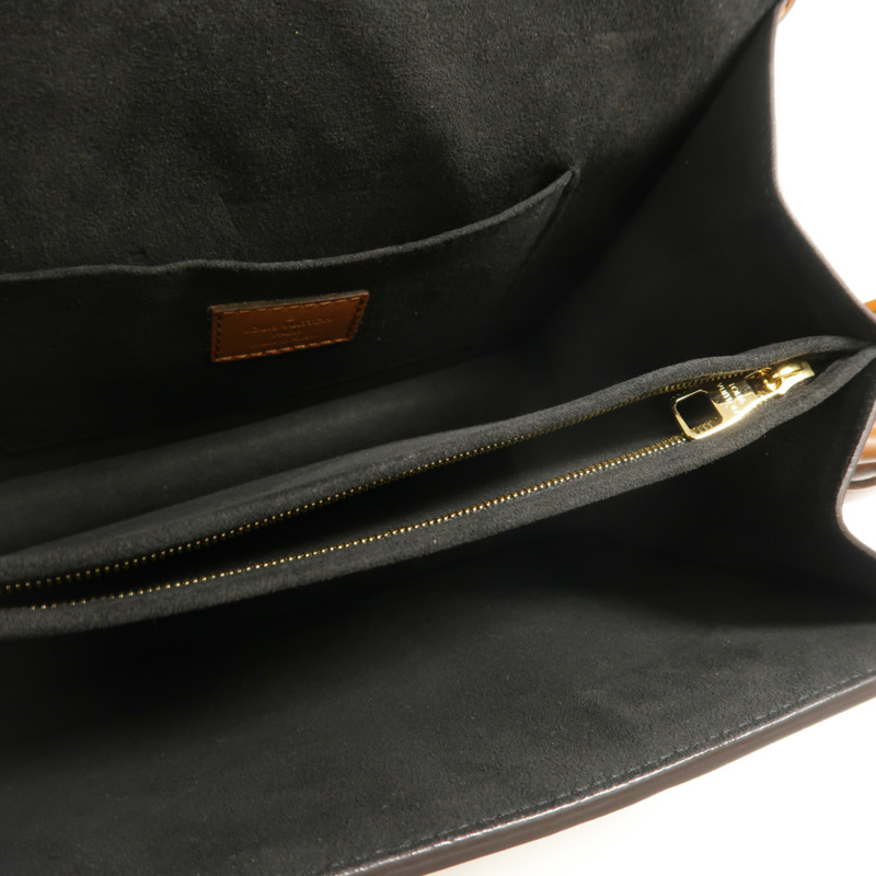 LOUIS VUITTON Monogram/Monogram Reverse Dauphine MM手挽肩背兩用袋-4