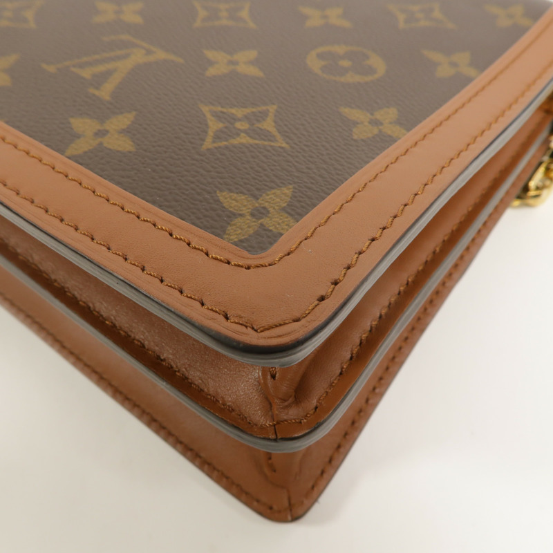 LOUIS VUITTON Monogram/Monogram Reverse Dauphine MM手挽肩背兩用袋-12