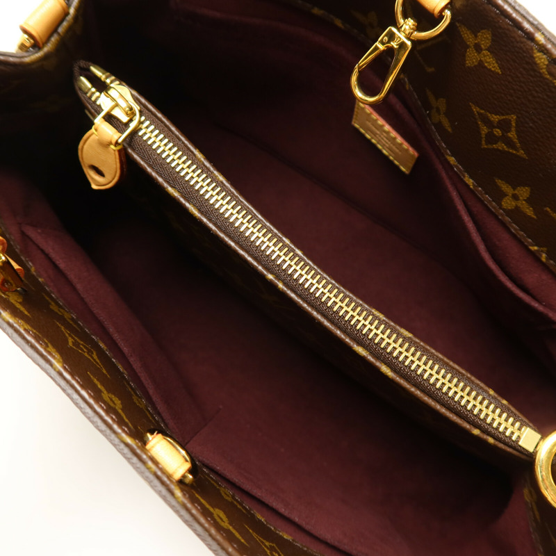 LOUIS VUITTON Monogram Montaigne MM手挽肩背兩用袋-4