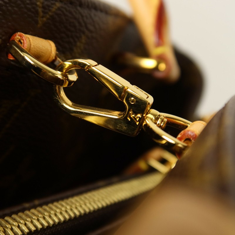 LOUIS VUITTON Monogram Montaigne MM手挽肩背兩用袋-9