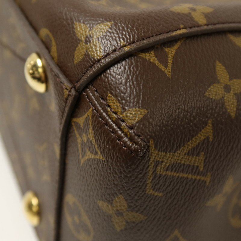 LOUIS VUITTON Monogram Montaigne MM手挽肩背兩用袋-11