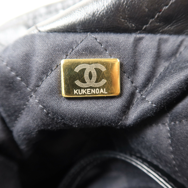 CHANEL 羊皮皮革Chanel 22 Small鏈帶肩背袋-6
