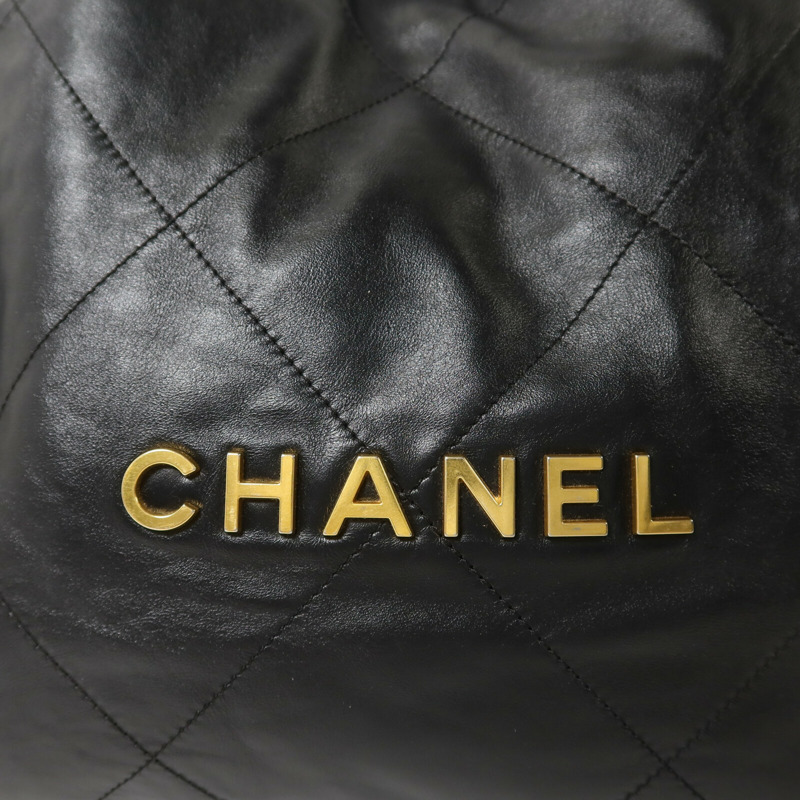 CHANEL 羊皮皮革Chanel 22 Small鏈帶肩背袋-9