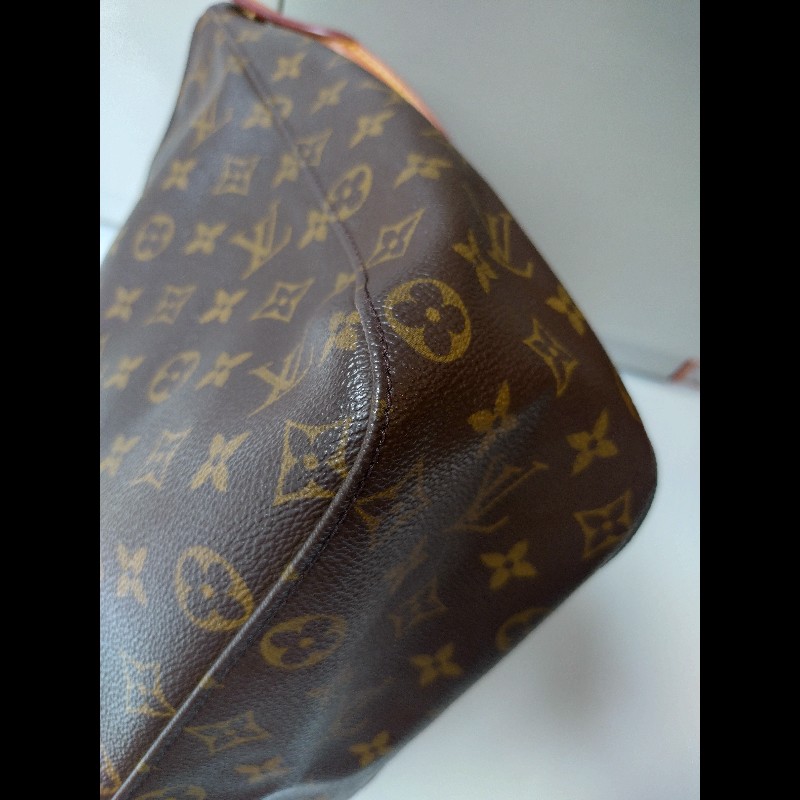 LV 單把老花肩側hobo包 looping 28-11