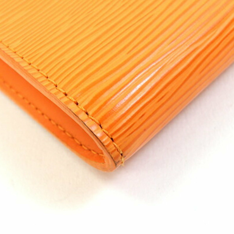路易威登 Epi 皮革 Pochette Accessoires M5294H 女士橙色手提包 LOUIS VUITON-3