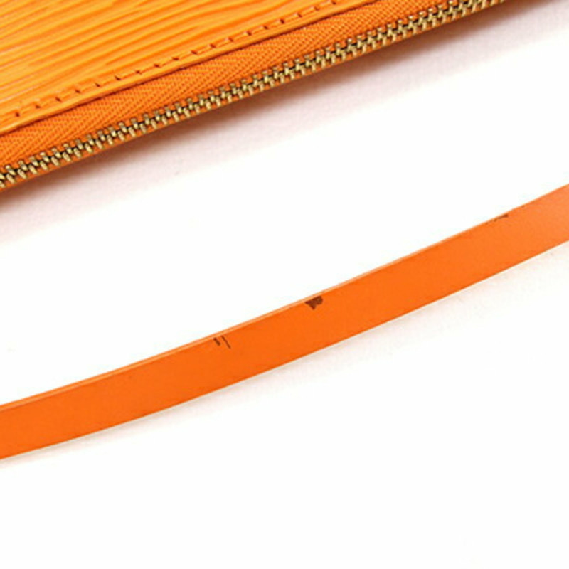 路易威登 Epi 皮革 Pochette Accessoires M5294H 女士橙色手提包 LOUIS VUITON-7