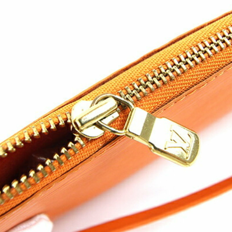 路易威登 Epi 皮革 Pochette Accessoires M5294H 女士橙色手提包 LOUIS VUITON-8