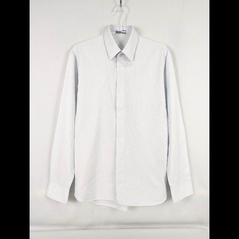 莉亞精品♡DIOR 滿印logo襯衫 尺碼38 二手美品-1